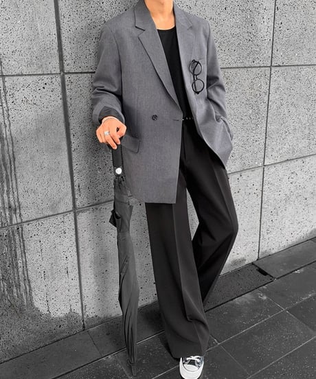 LOOSE STRAIGHT SLACKS /2color