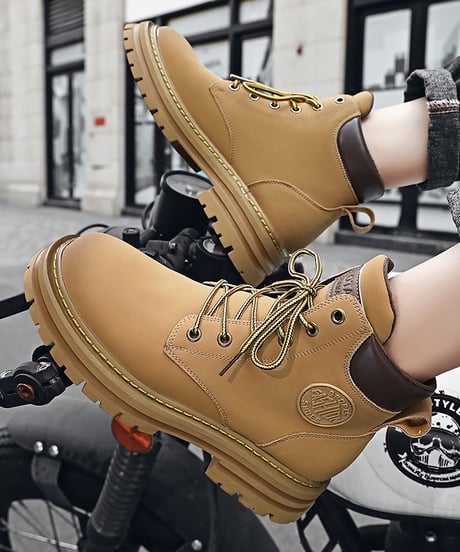 HIGHTOP CHELSEA WORK BOOTS /3color
