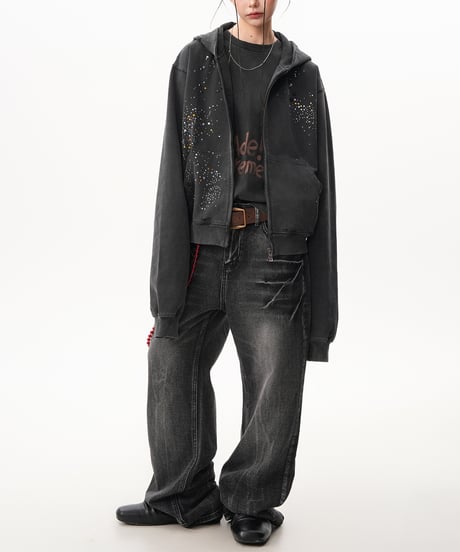 STARDUST DAMAGE HOODIE