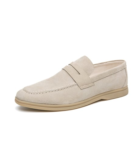 LUXURY SUEDE PENNY LOAFERS /3color