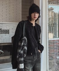 VELVET NOIR SHORT JACKET /2color