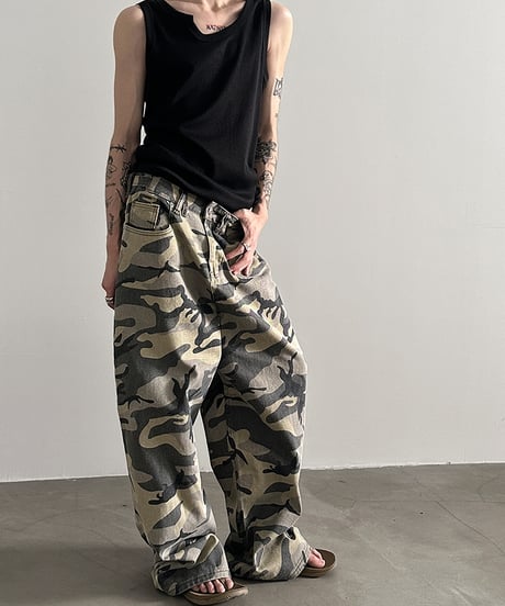 NOISE CAMOUFLAGE DENIM