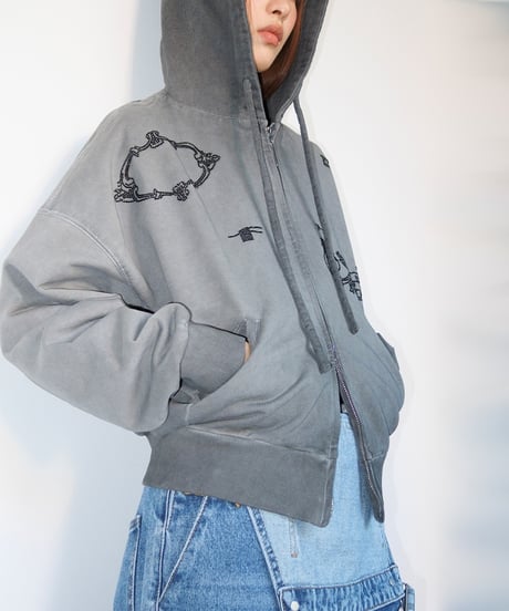 ORNAVINTAGE W-ZIP HOODIE