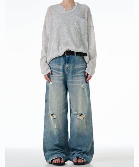 FADECLASSIC DAMAGED JEANS