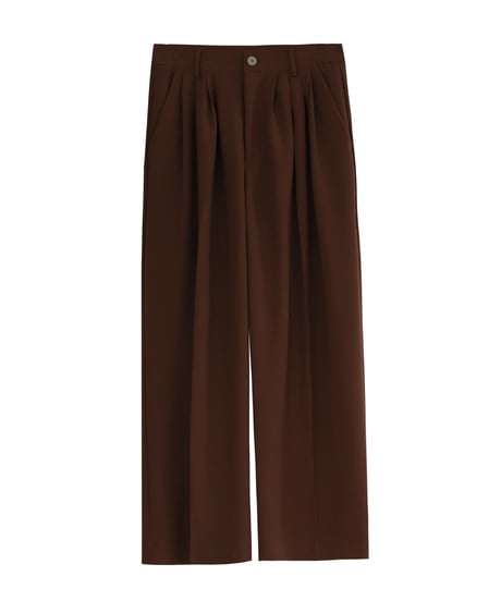 LOOSE DRAPE TUCK PANTS /3color