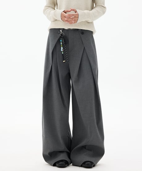URBANPLEAT WIDE PANTS /2color