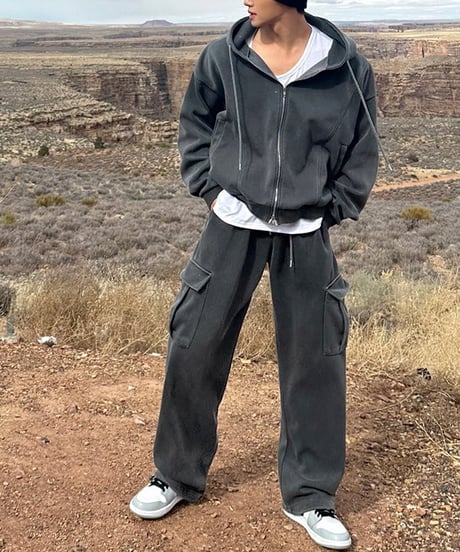 URBANVEIL SWEAT PARKA /2color