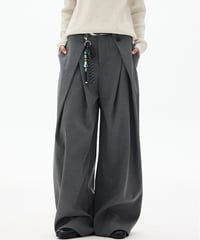 URBANPLEAT WIDE PANTS /2color