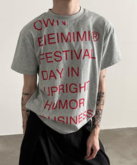 SIGNNOISE SCRIPT TEE /2color