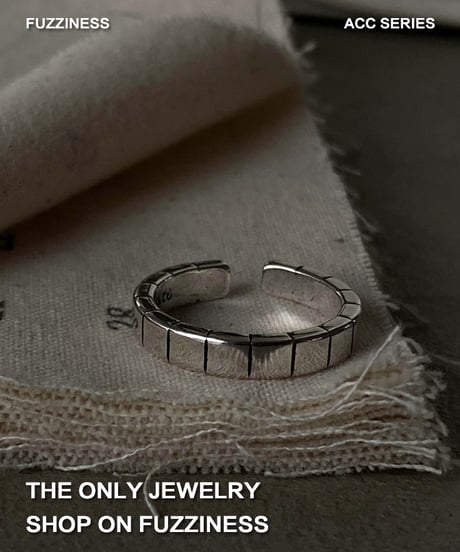 SILVER925 STRIP RING