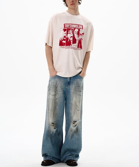BACKSTAGEROOT TEE /2color