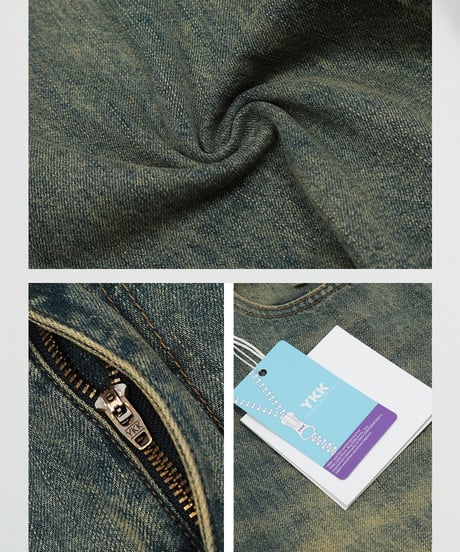 OLD WASH WIDE LEG DENIM