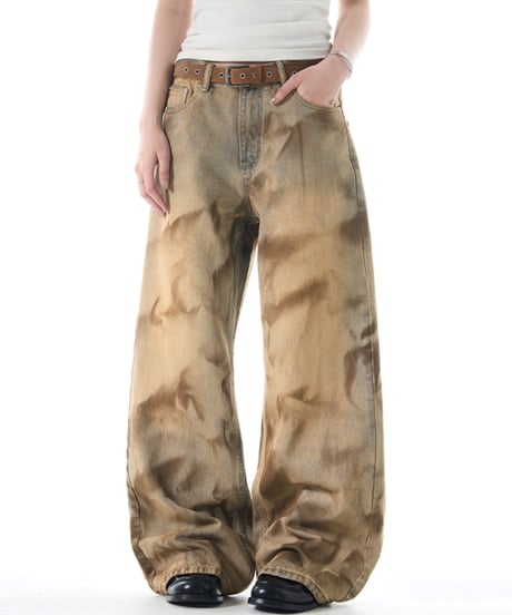 MARBLEDUST LOOSE DENIM