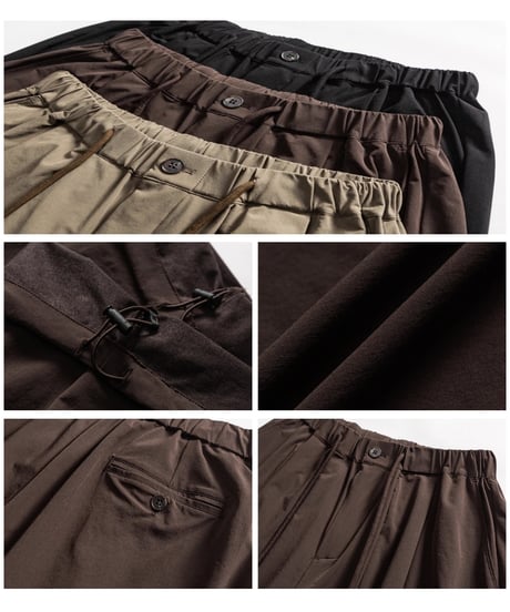 AIRDEFORM WIDE PANTS /3color