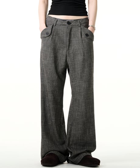 NEUCLASSIC DRAPE SLACKS
