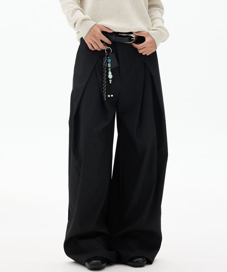 URBANPLEAT WIDE PANTS /2color