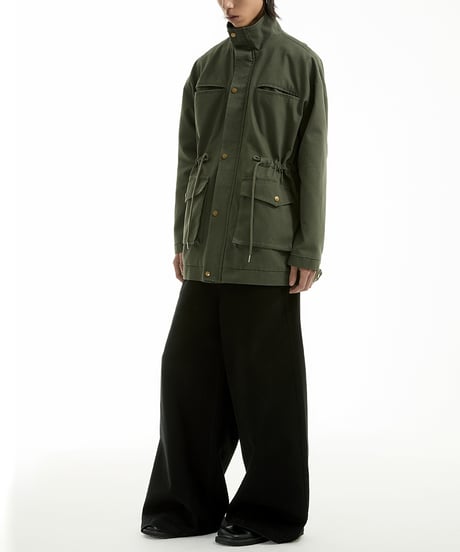 MILITARY MID-LENGTH JACKET