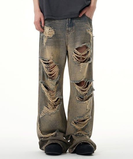 GRUNGEDESTROY LOOSE DENIM
