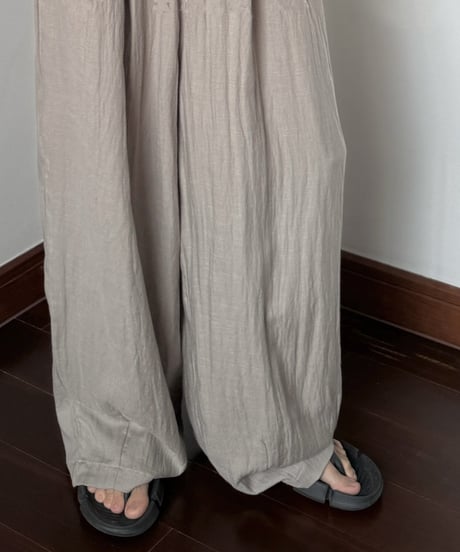 DRAPEFLOW WIDE PANTS /2color