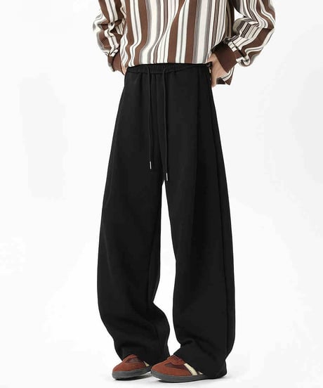 WIDE TUCK SWEATPANTS /2color