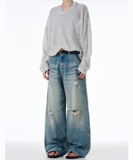 FADECLASSIC DAMAGED JEANS