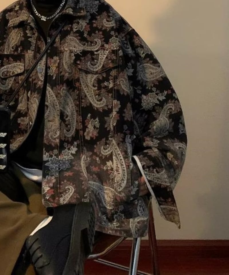 VINTAGE BAROQUE DENIM JACKET | Urban Edge