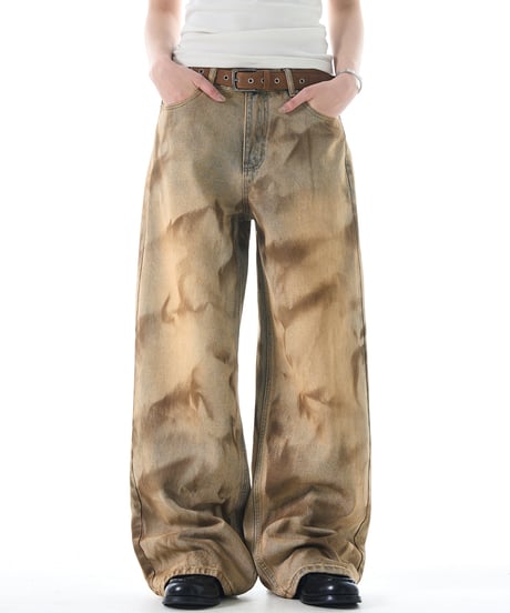MARBLEDUST LOOSE DENIM