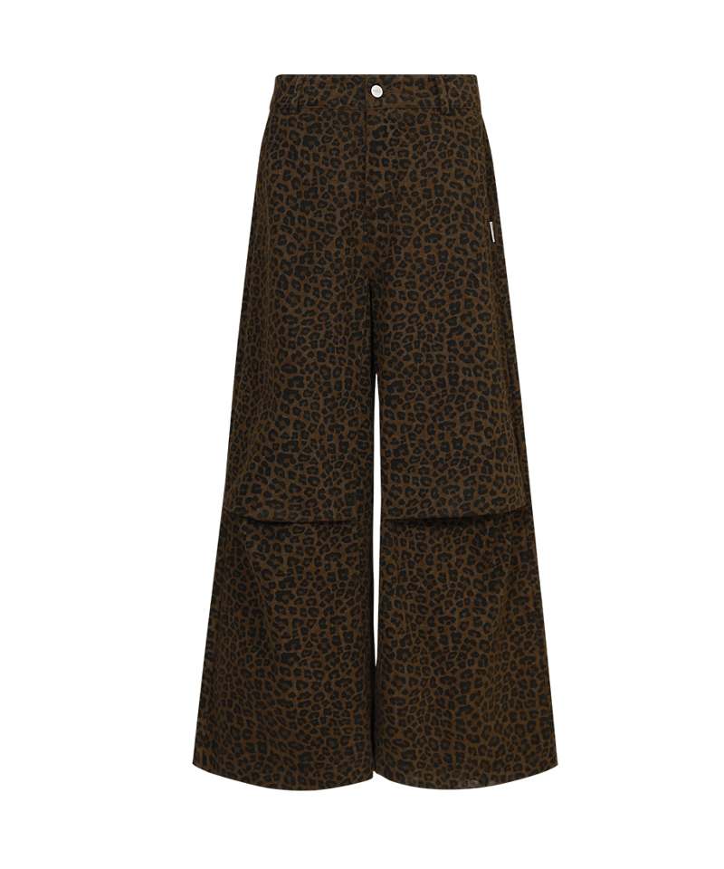パンツ urban edge LEOPARD WIDE PANTS 即納】LEOPARD WIDE PANTS | Urban Edge