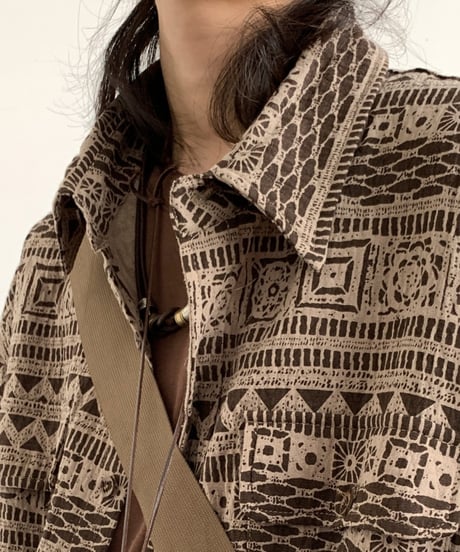 RETRO ETHNIC STYLE SHIRT