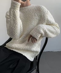 LOOSE CLOUD KNIT PULLOVER /2color