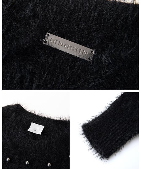 NOBLESTUD CABLE KNIT /2color