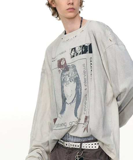 ASHPRINT DISTRESS TEE