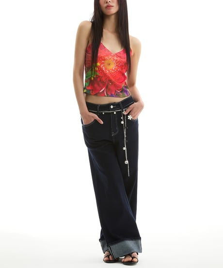 FLIP-Y2K STRAIGHT DENIM