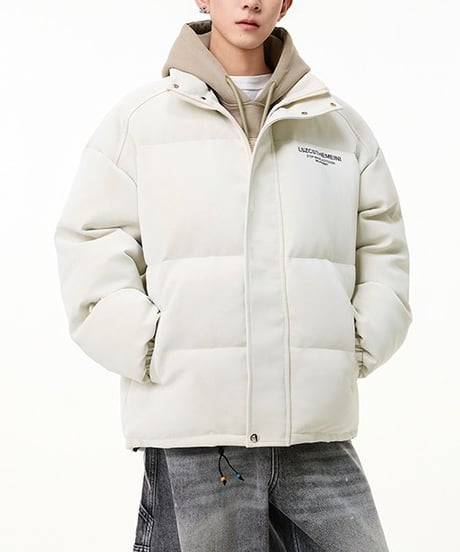 MATTE FAUX LEATHER PAD JACKET /6color