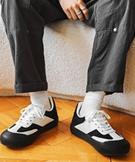THICK-SOLED FLUFFY SNEAKERS /3color