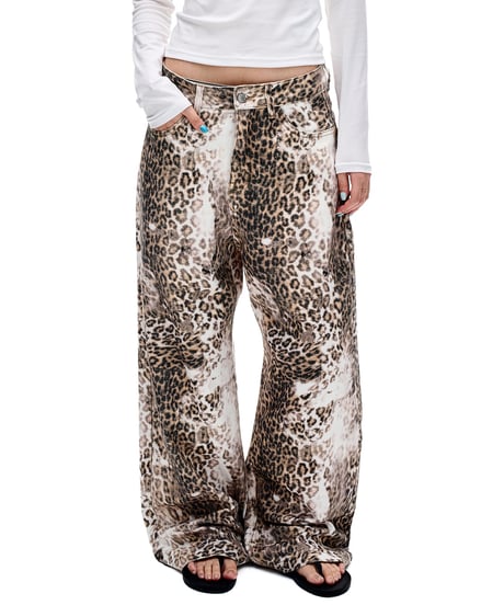 LEOPARDCORE LOOSE DENIM