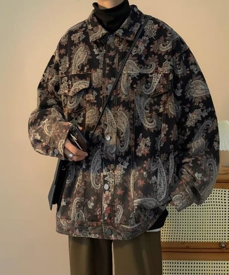 VINTAGE BAROQUE DENIM JACKET