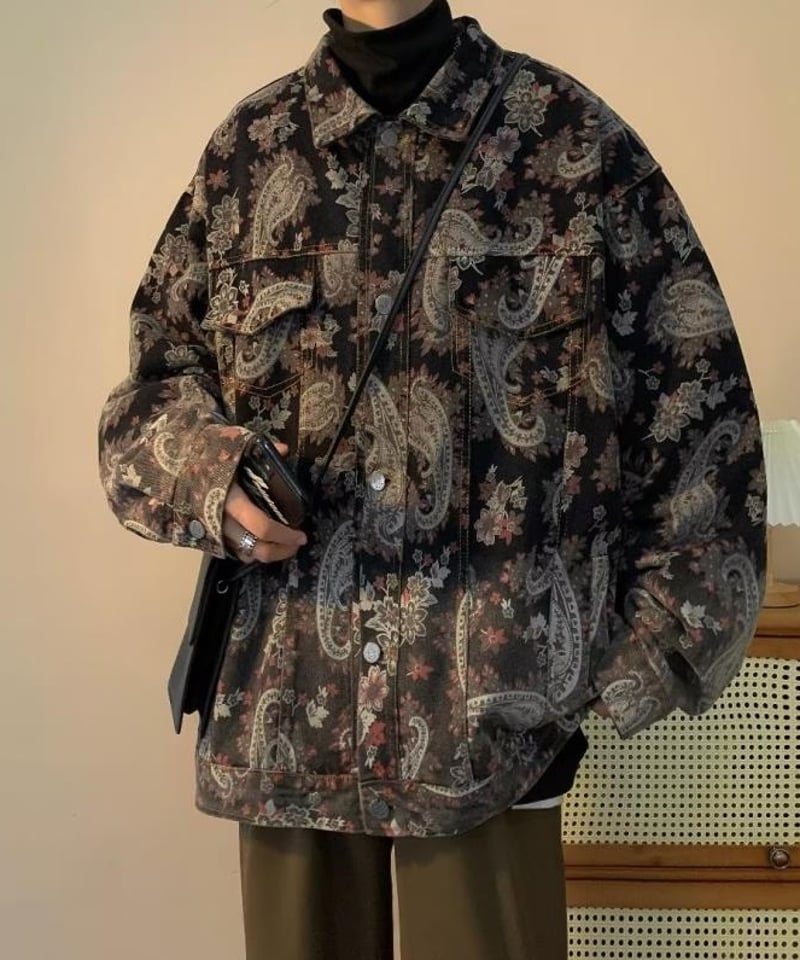 VINTAGE BAROQUE DENIM JACKET | Urban Edge