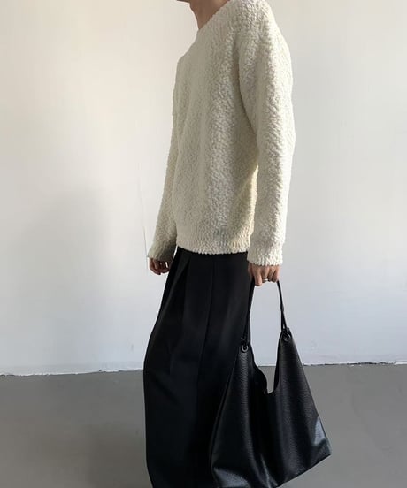 LOOSE CLOUD KNIT PULLOVER /2color