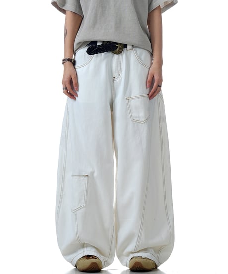 WHITESTACK WIDE DENIM