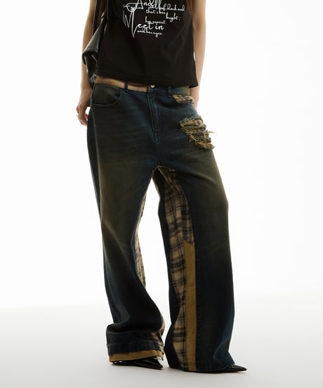 PATCHWORK VINTAGE JEANS
