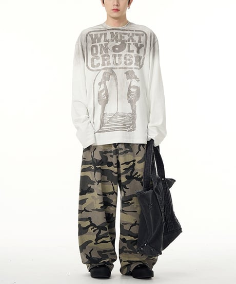 VINTAGECRUSH LONG TEE /2color