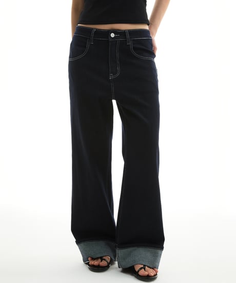 FLIP-Y2K STRAIGHT DENIM