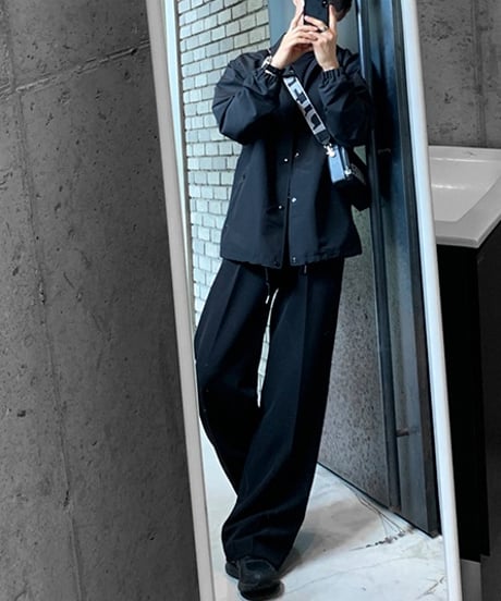 LOOSE STRAIGHT SLACKS /2color