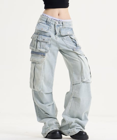 RUGGEDGE CARGO DENIM /2color