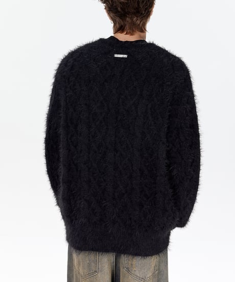 NOBLESTUD CABLE KNIT /2color