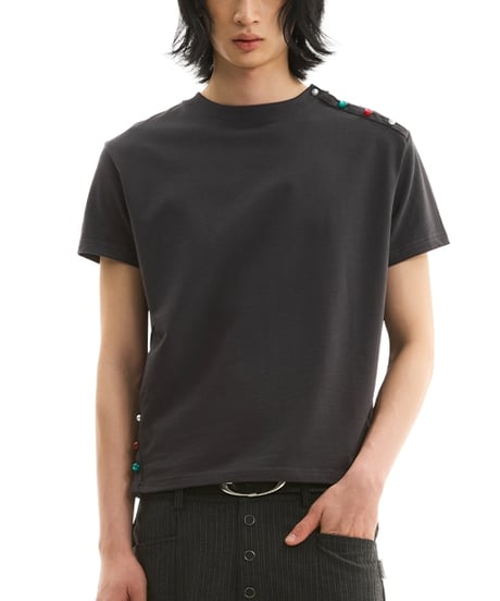 LINEPOP SHORT TEE /2color