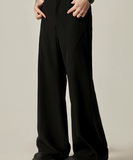 HIGH-END BOOT CUT PANTS /2color