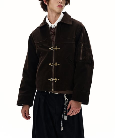 RETROFLIGHT SUEDE BLOUSON