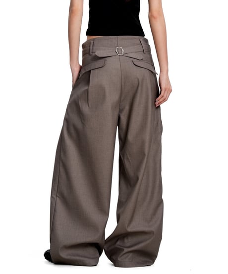 NOIRFLOW WIDE PANTS /2color